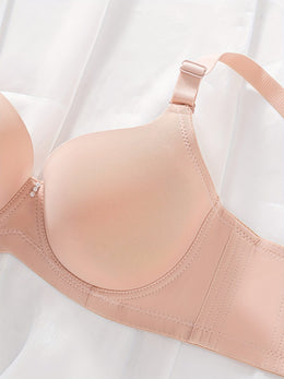KissICON 3pcs Women's Curve Push-up Bras – Fit Underwire Nylon
