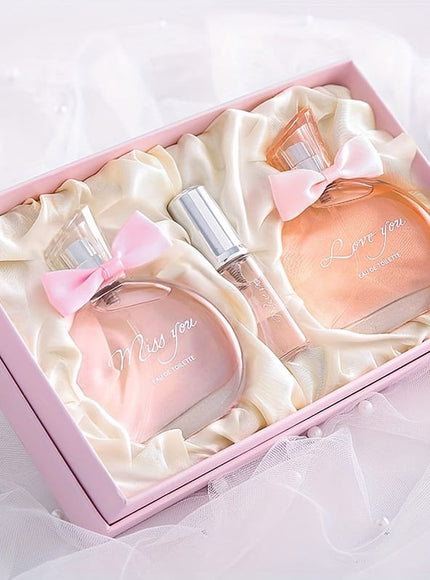 KissICON 3piece Floral Fruity Perfume – Gift Dreamy Romance