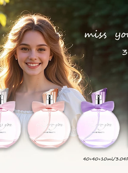 KissICON 3piece Floral Fruity Perfume – Gift Dreamy Romance
