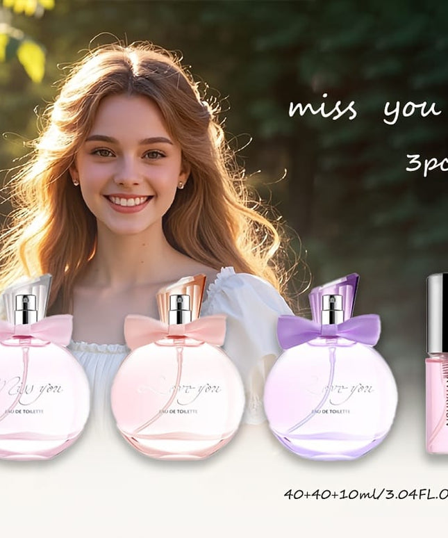 KissICON 3piece Floral Fruity Perfume – Gift Dreamy Romance