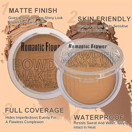KissICON 3shade Matte Contour Powder Natural Longlasting