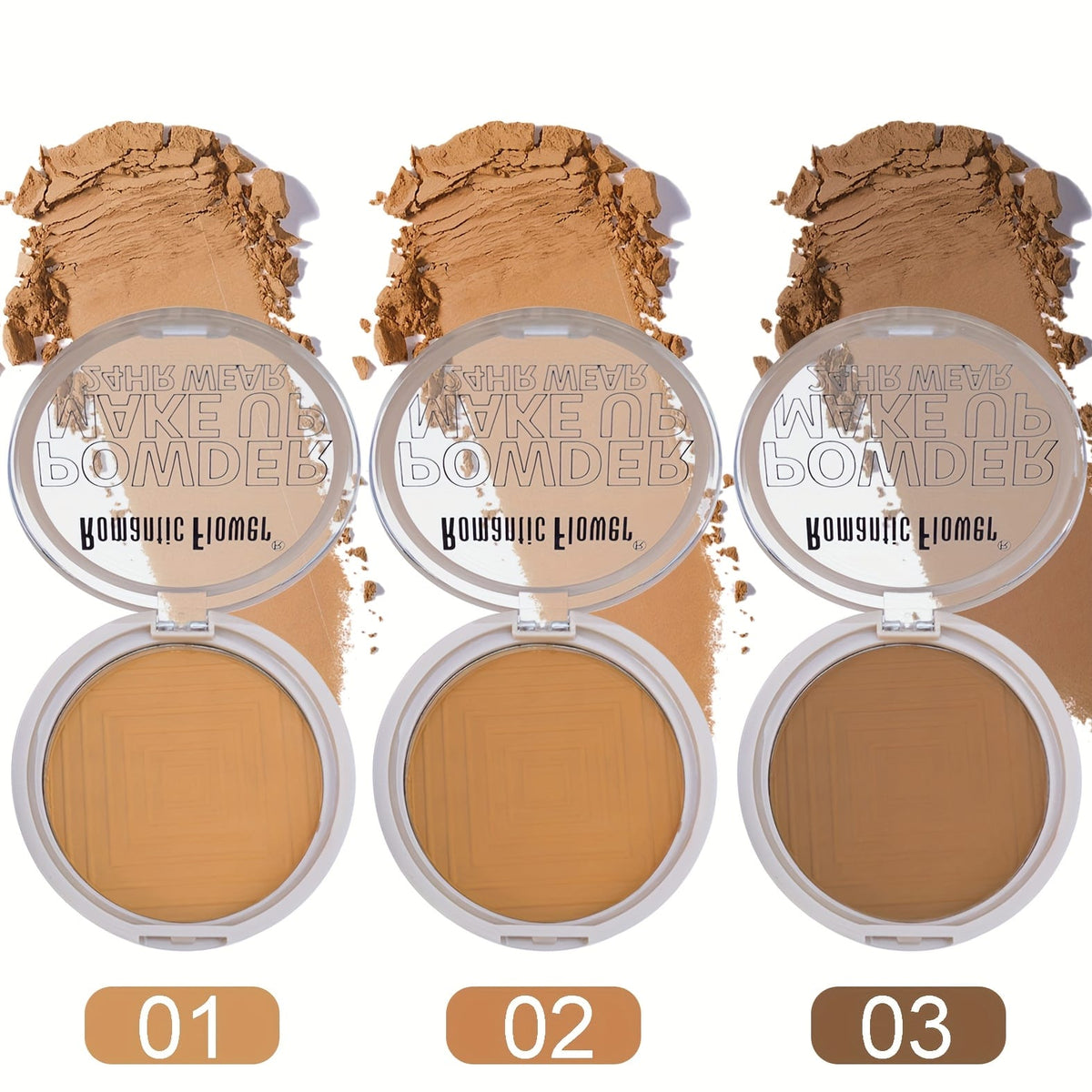 KissICON 3shade Matte Contour Powder Natural Longlasting