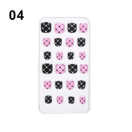 KissICON 4 💋 Child False Nails 24Pcs Box - Easy