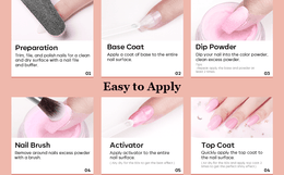 KissICON 4 Colors KissIcon Modelones Dip Powder Kit Starter - Beginner