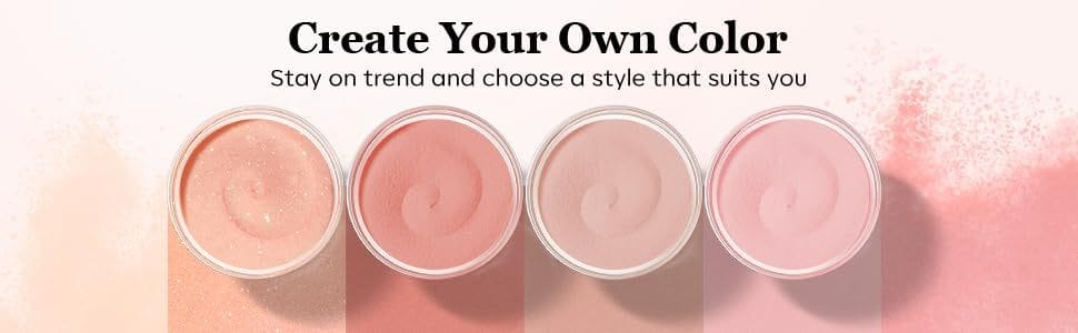 KissICON 4 Colors KissIcon Modelones Dip Powder Kit Starter - Beginner