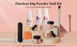 KissICON 4 Colors KissIcon Modelones Dip Powder Kit Starter - Beginner