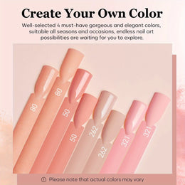 KissICON 4 Colors KissIcon Modelones Dip Powder Kit Starter - Beginner