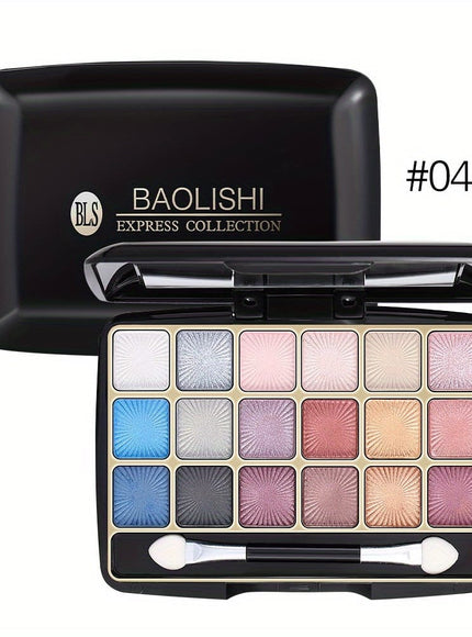 KissICON #4 KissIcon 18 Shades Matte Eyeshadow Palette - Lasting