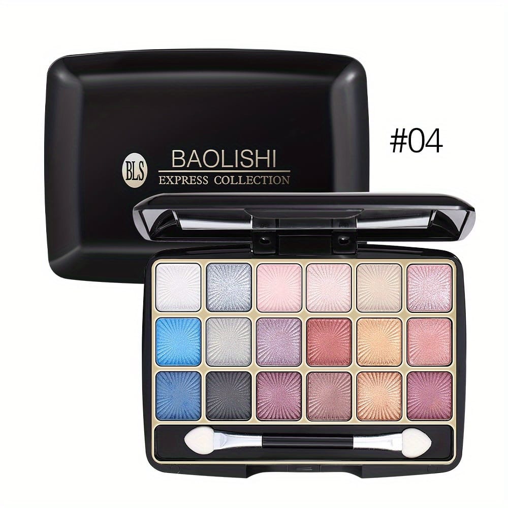 KissICON #4 KissIcon 18 Shades Matte Eyeshadow Palette - Lasting