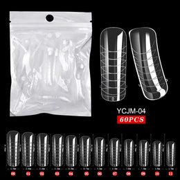 KissICON 4 KissIcon 60Pcs False Nail Tips Acrylic Gel -