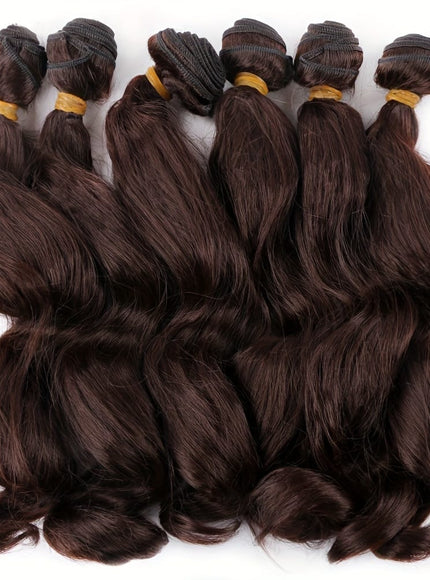 KissICON #4 Luxurious Double Weft Hair Extensions 14 Inch Loose