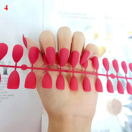 KissICON 4 Matte Press On Fake Nails 24Pcs Full Cover