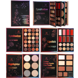 KissICON 4 Pages-55 Colors Book Makeup 55color Multiuse Makeup Palette Any Occasion