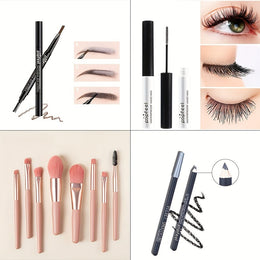 KissICON 40 Color Eyeshadow Palette 40color Eyeshadow Brush Eyeliner Beginner Makeup Gift Set
