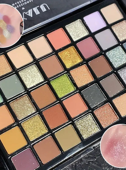 KissICON 40 Colors 💋 40 Color Eyeshadow Palette Matte Shimmer -