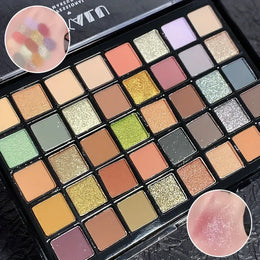 KissICON 40 Colors 💋 40 Color Eyeshadow Palette Matte Shimmer -