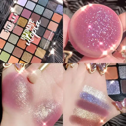 KissICON 40 Colors 💋 40 Color Eyeshadow Palette Matte Shimmer -