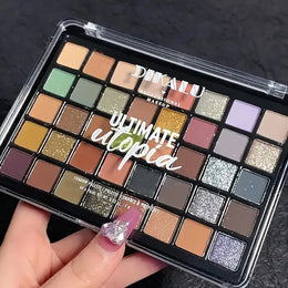 KissICON 40 Colors 💋 40 Color Eyeshadow Palette Matte Shimmer -