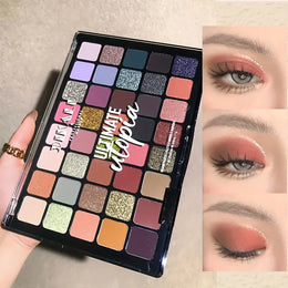 KissICON 40 Colors 💋 40 Color Eyeshadow Palette Matte Shimmer -