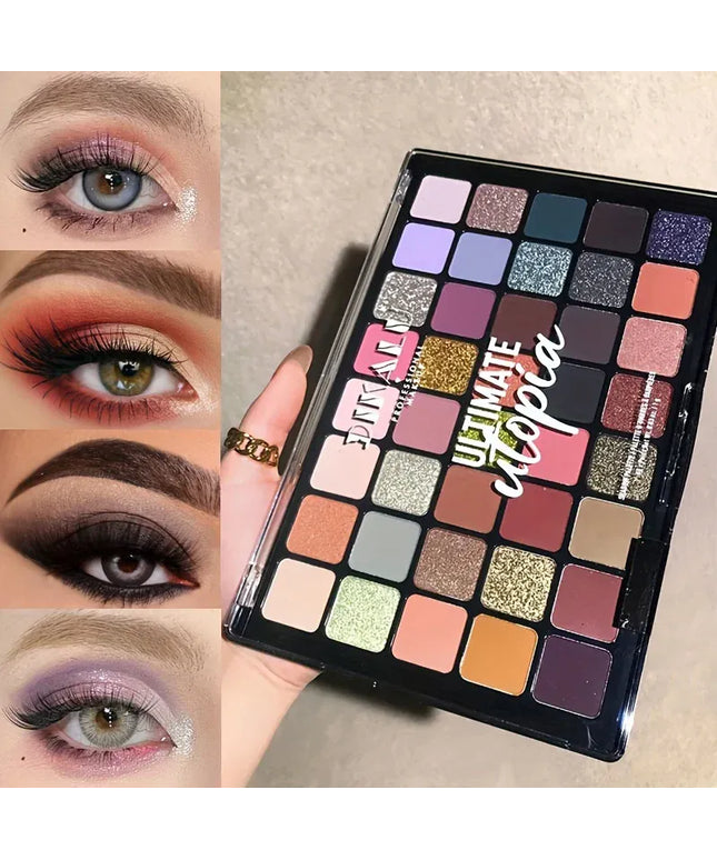 KissICON 40 Colors 💋 40 Color Eyeshadow Palette Matte Shimmer -