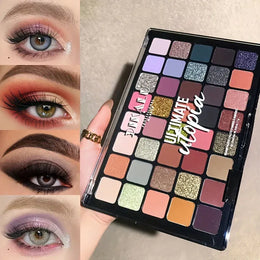 KissICON 40 Colors 💋 40 Color Eyeshadow Palette Matte Shimmer -