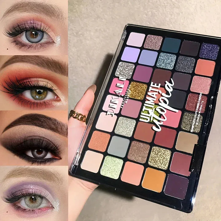 💋 40 Color Eyeshadow Palette Matte Shimmer -