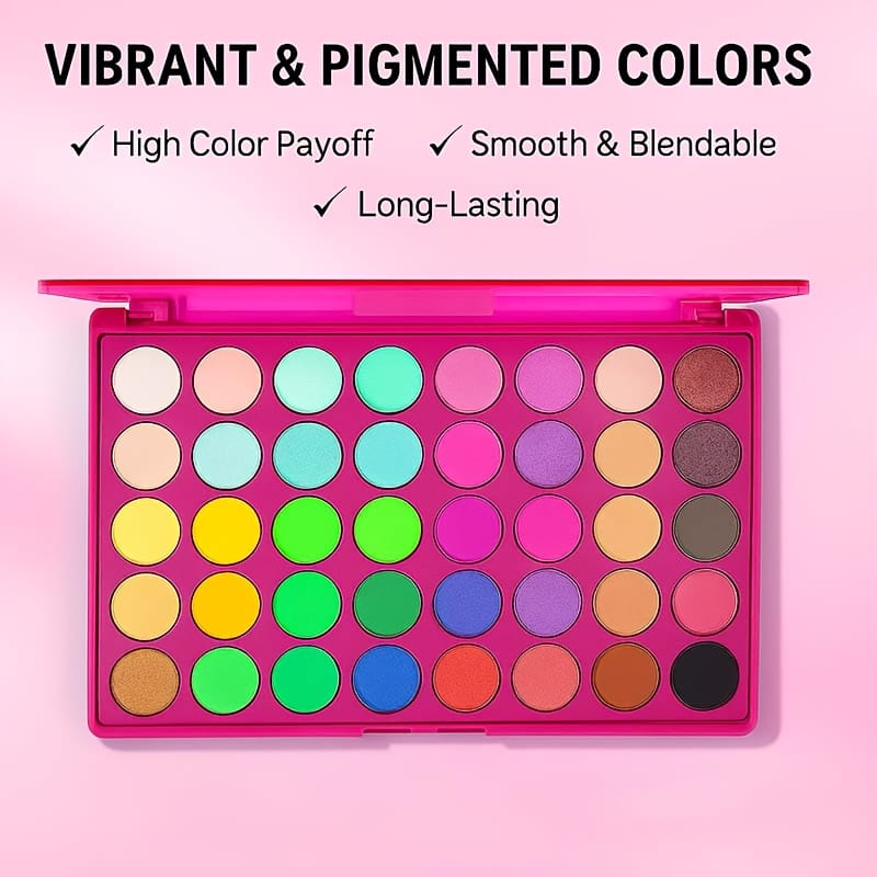 KissICON 40 colors Kapeine 40color Eyeshadow Matte Shimmer All