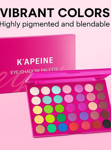 KissICON 40 colors Kapeine 40color Eyeshadow Matte Shimmer All