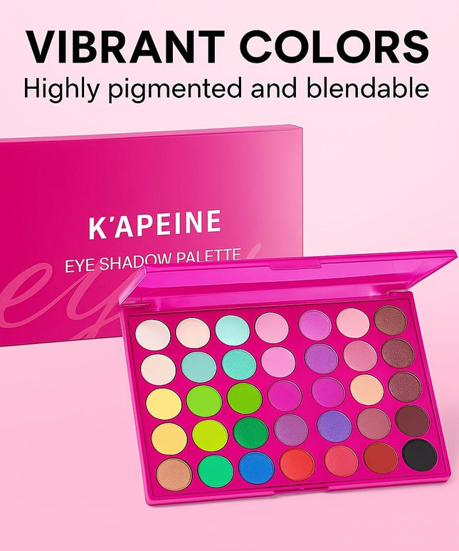KissICON 40 colors Kapeine 40color Eyeshadow Matte Shimmer All