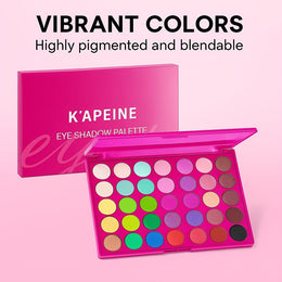 KissICON 40 colors Kapeine 40color Eyeshadow Matte Shimmer All