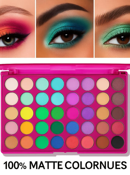 KissICON 40 colors Kapeine 40color Eyeshadow Matte Shimmer All