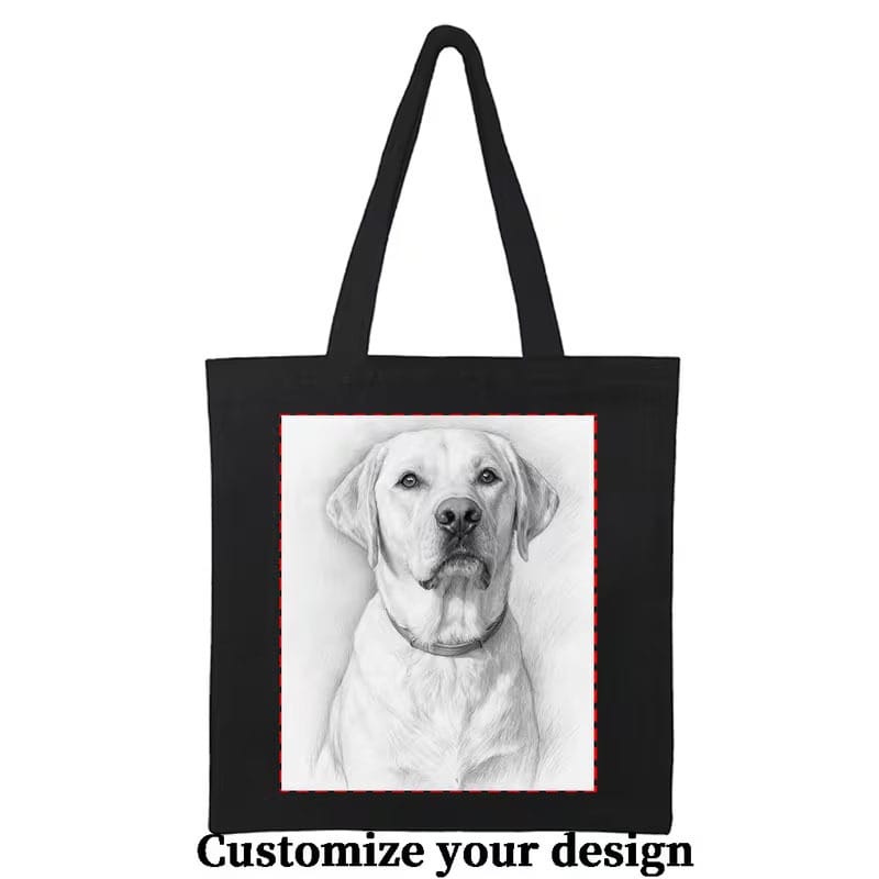 KissICON 40cm/15.75inch35cm/13.78inch Custom DoubleSided Photo Tote Bag Your Memories Everywhere