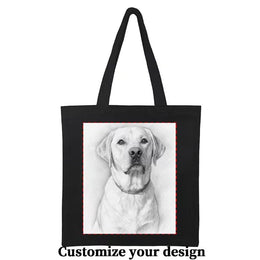 KissICON 40cm/15.75inch35cm/13.78inch Custom DoubleSided Photo Tote Bag Your Memories Everywhere