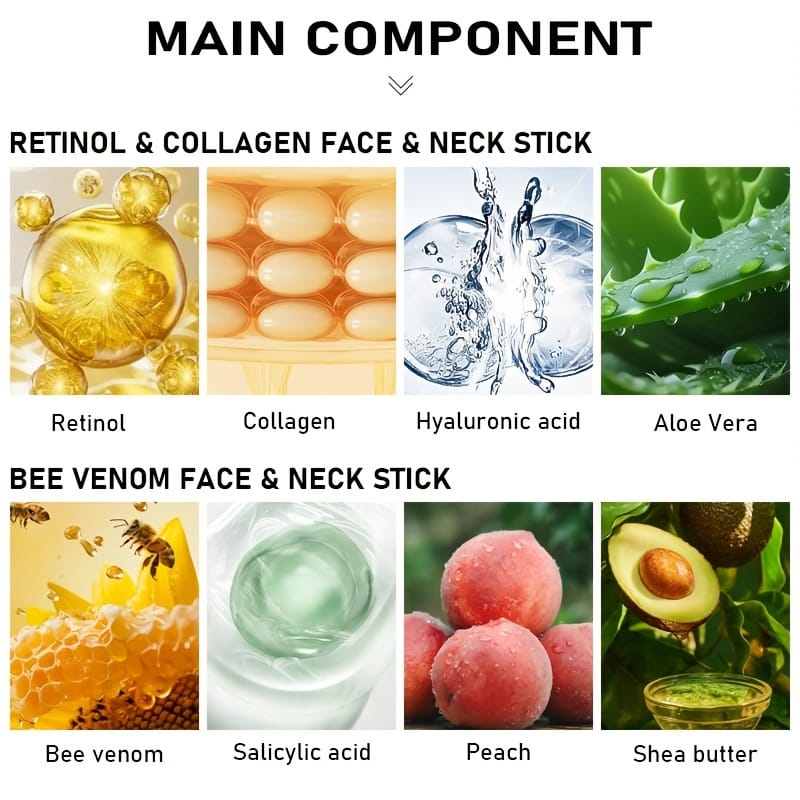 KissICON 40g Kiss Icon Retinol Cream And Bee Venom Stick
