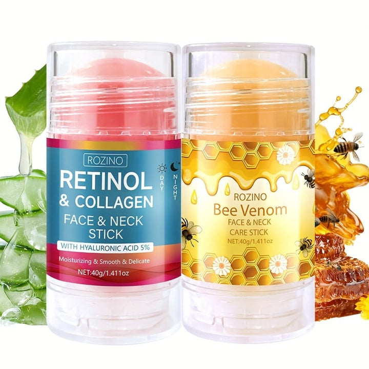 Kiss Icon Retinol Cream And Bee Venom Stick