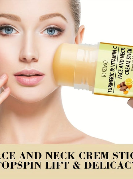 KissICON 40g Kiss Turmeric Vitamin C Neck Cream Stick Moisturizes