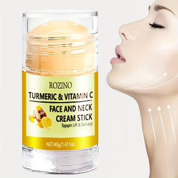 KissICON 40g Kiss Turmeric Vitamin C Neck Cream Stick Moisturizes