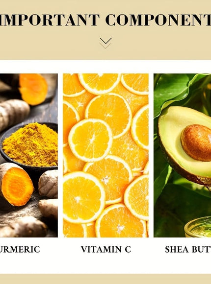 KissICON 40g Kiss Turmeric Vitamin C Neck Cream Stick Moisturizes