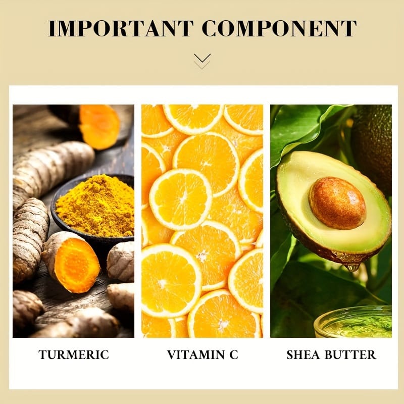 KissICON 40g Kiss Turmeric Vitamin C Neck Cream Stick Moisturizes