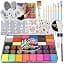 42 Colors With 30g Black and White Paint