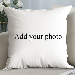 KissICON 45*45cm / Printing-DZ0001 Personalized Photo Pillowcase Your Memories Any Holiday