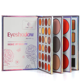 KissICON 45 Deluxe Palette 45 Shades Deluxe Eyeshadow Blush Contour