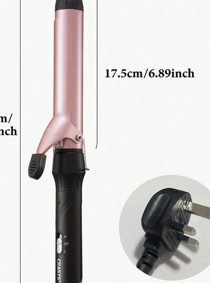 CRASTS CRASTS Star Maker 32Mm Large Barrel Curling Iron, Suitable for Creating Big Curls, Outward or Inward, One-Touch Switch HC-032, Convenient to Carry for Home or Travel Hairstyling