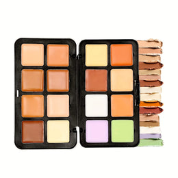 KissICON 460065 16color Matte Contour Conceal Palette