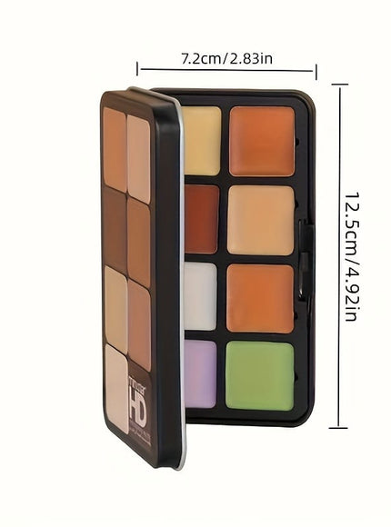 KissICON 460065 16color Matte Contour Conceal Palette
