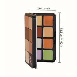 KissICON 460065 16color Matte Contour Conceal Palette