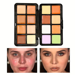 KissICON 460065 16color Matte Contour Conceal Palette