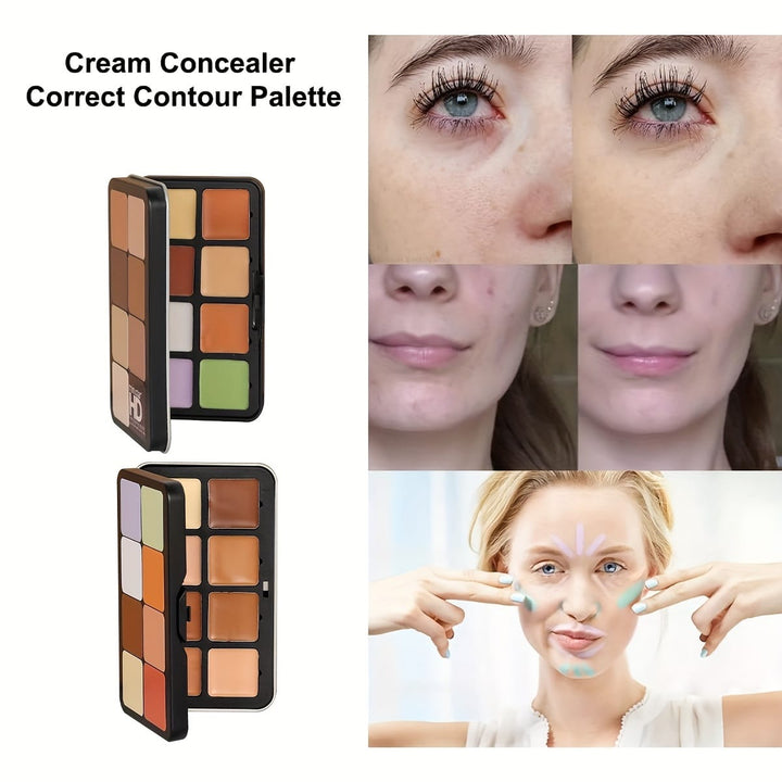 16color Matte Contour Conceal Palette