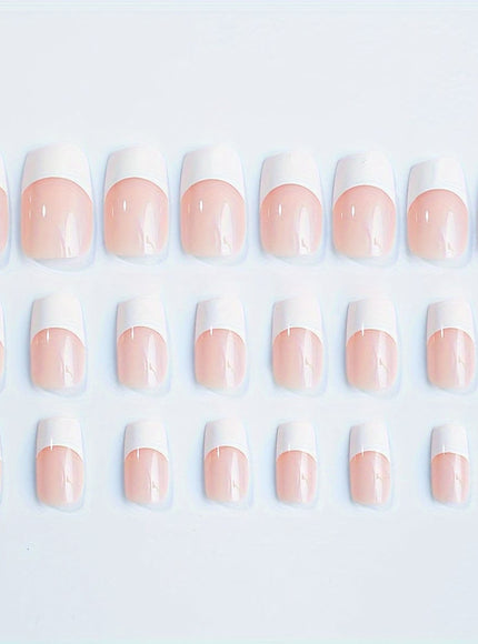 KissIcon 24pcs Square Press On Nails - Glossy