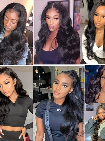 Body Wave Clip In Hair Extensions 18 Inch